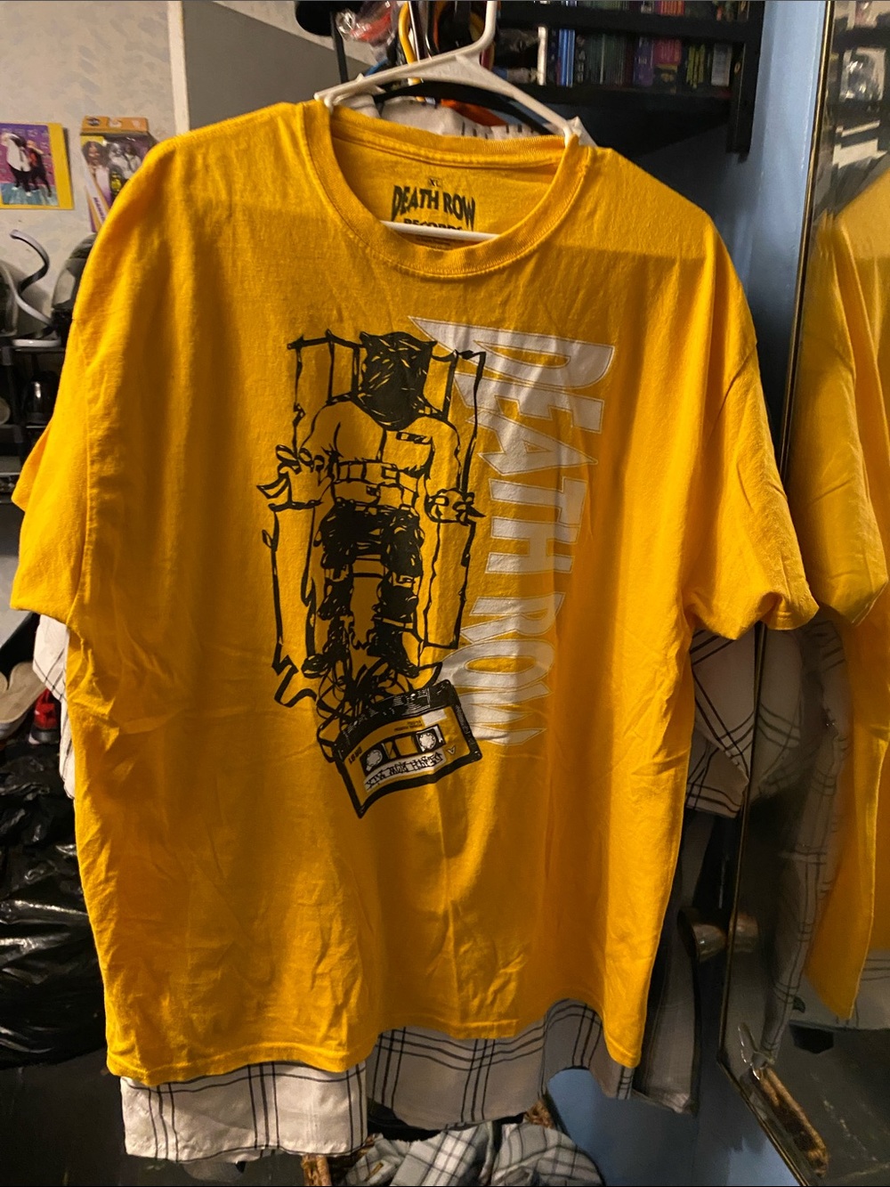 Death Row Yellow Graphic Short-Sleeve Tee